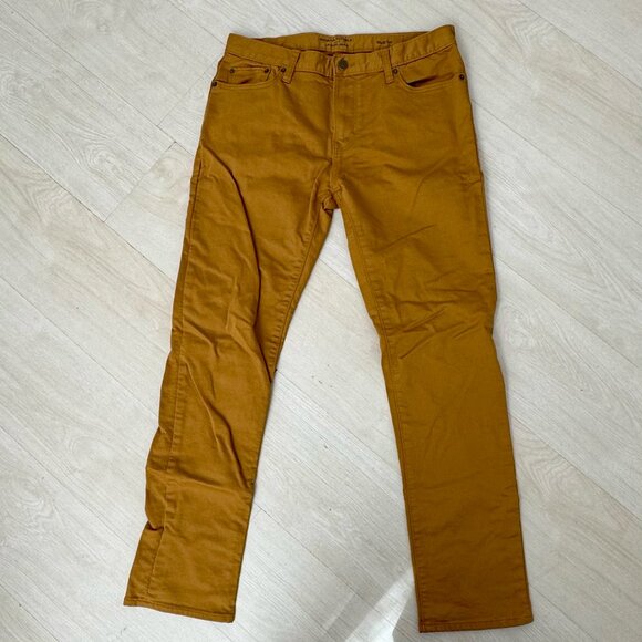 Banana Republic Travel Jean - Mens Khaki Jean Pants Slim Fit 32x32 - Picture 2 of 4